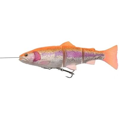 Savage Gear 4D Line Thru Trout Lockfeder - Golden Albino - Angelgerät Savage Gear 4D Line Thru Trout Lockfeder - Golden Albino - Angelgerät