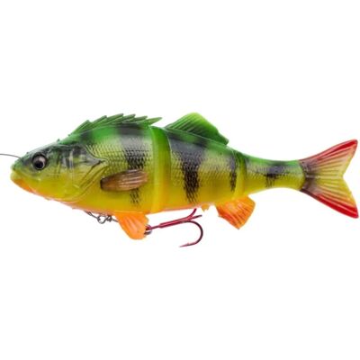 Their Savage Gear 4D Line Thru Perch - Firetiger 23cm SS 145g - Publicité Their Savage Gear 4D Line Thru Perch - Firetiger 23cm SS 145g - Publicité
