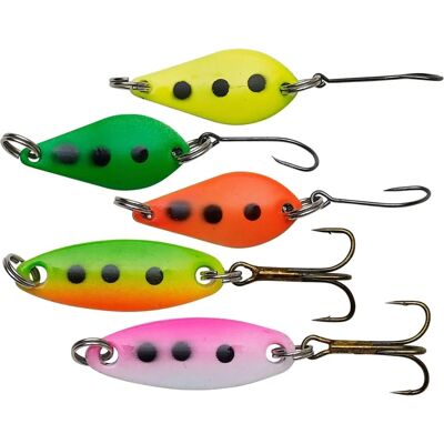 Ron Thompson Trout Pack - 3 cm 2-4 g - Leurres - Publicité Ron Thompson Trout Pack - 3 cm 2-4 g - Leurres - Publicité
