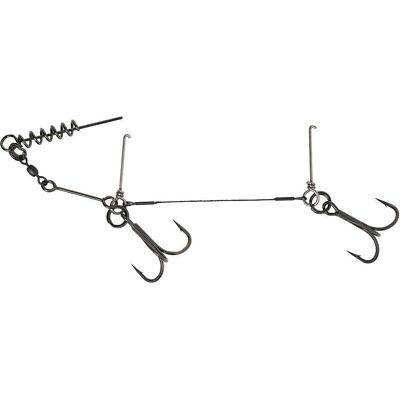 Titanový spirálový stinger Savage Gear - 2x#1/0 hák 23kg Titanový spirálový stinger Savage Gear - 2x#1/0 hák 23kg