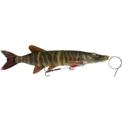 Savage Gear 4D Line Thru Štika - Pruhovaná Štika 25cm - Pomalé Sklouznutí Savage Gear 4D Line Thru Štika - Pruhovaná Štika 25cm - Pomalé Sklouznutí