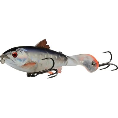 Savage Gear 10cm Perch 3D Smashtail Flytende Gummikrok - Fiskegarn Savage Gear 10cm Perch 3D Smashtail Flytende Gummikrok - Fiskegarn