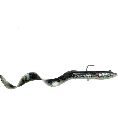 Savage Gear Real Eel Soft Lure - 30cm 80g, 20cm 38g, 200mm 38g - Publicité Savage Gear Real Eel Soft Lure - 30cm 80g, 20cm 38g, 200mm 38g - Publicité