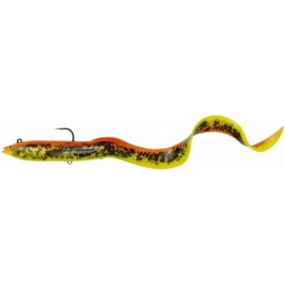Savage Gear Real Eel Olive Pearl 30cm 80g - Leurres souples - Publicité Savage Gear Real Eel Olive Pearl 30cm 80g - Leurres souples - Publicité