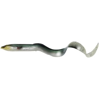 Savage Gear Real Eel Leurre Souple - 12g, 150mm, Multicolore - Leurres Souples - Publicité Savage Gear Real Eel Leurre Souple - 12g, 150mm, Multicolore - Leurres Souples - Publicité