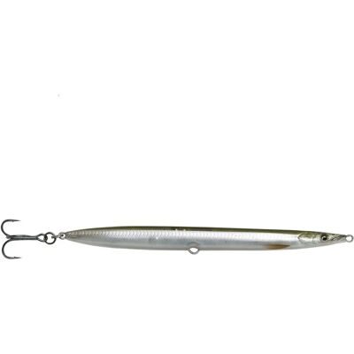 Savage Gear Sandeel Pencil - Ghost - 12,5cm, 19g, Synkende Lokke Savage Gear Sandeel Pencil - Ghost - 12,5cm, 19g, Synkende Lokke