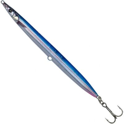 Savage Gear Sandeel Pencil Greb - Blå/Sølv/UV - 12,5cm Savage Gear Sandeel Pencil Greb - Blå/Sølv/UV - 12,5cm