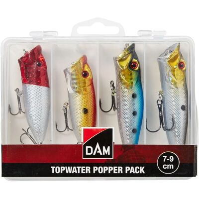 Ron Thompson Topwater Popper Pack z pudełkiem 7-9cm - Przynęty Ron Thompson Topwater Popper Pack z pudełkiem 7-9cm - Przynęty