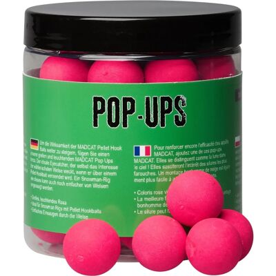 Madcat Pop-Up Bait 20mm - Rosa - Angelköder Madcat Pop-Up Bait 20mm - Rosa - Angelköder
