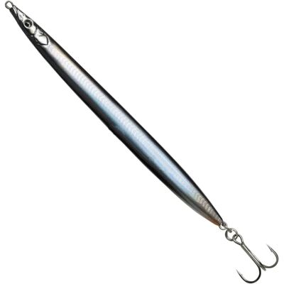 Savage Gear Sandeel Pencil Sort Sølv - Fiskegrej Savage Gear Sandeel Pencil Sort Sølv - Fiskegrej