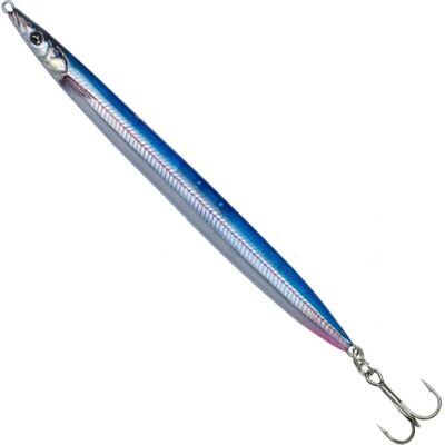 Savage Gear 3D Sandeel Pencil lokkemad 9cm - Blå Sølv UV Savage Gear 3D Sandeel Pencil lokkemad 9cm - Blå Sølv UV