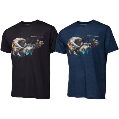 Savage Gear Cannibal Tee - Schwarz XXL - T-Shirt Savage Gear Cannibal Tee - Schwarz XXL - T-Shirt