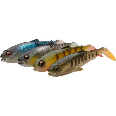 Savage Gear Craft Cannibal Paddletail - Perche, Vert Argent, 10,5cm - Publicité Savage Gear Craft Cannibal Paddletail - Perche, Vert Argent, 10,5cm - Publicité