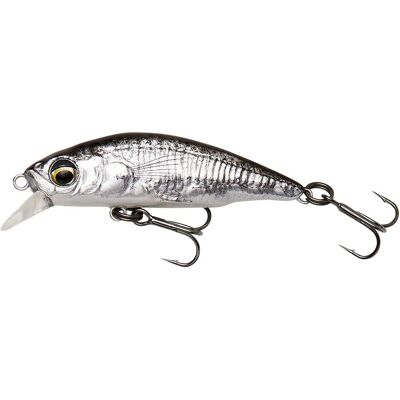Vábnička Twitch 3D Stickleback Savage Gear - Černá Stříbrná - Rybářská nástraha Vábnička Twitch 3D Stickleback Savage Gear - Černá Stříbrná - Rybářská nástraha