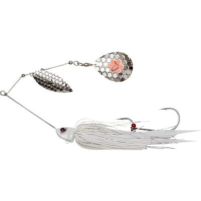 Savage Gear Da'Bush Spinnerbait - 21cm, 55g, Weiß Silber Savage Gear Da'Bush Spinnerbait - 21cm, 55g, Weiß Silber