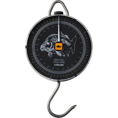 ProLogic Specimen Dial Scale - 120lb/54kg Carp Fish Scale ProLogic Specimen Dial Scale - 120lb/54kg Carp Fish Scale