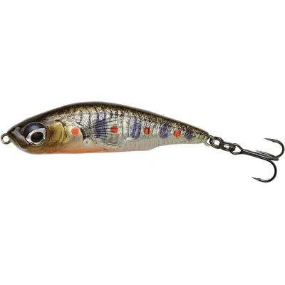 Savage Gear 17G 3D Sticklebait Pencil Wobler - Brunt Trout Smolt - Fiskesæt Savage Gear 17G 3D Sticklebait Pencil Wobler - Brunt Trout Smolt - Fiskesæt