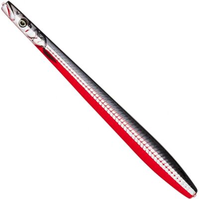 Savage Gear LT Sandeel Nail SortRød 20g - Fiskesluk Savage Gear LT Sandeel Nail SortRød 20g - Fiskesluk
