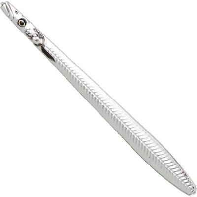 Savage Gear LT Sandeel Nail Sølv 20g - Fiskeagn Savage Gear LT Sandeel Nail Sølv 20g - Fiskeagn