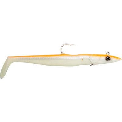 Savage Gear Sandeel V2 Orange Glow - Künstlicher Köder für Großfischfang Savage Gear Sandeel V2 Orange Glow - Künstlicher Köder für Großfischfang