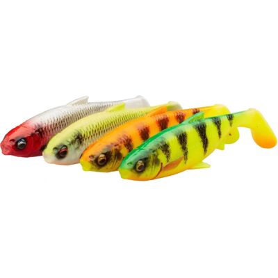 Leurre souple Savage Gear 3D River Roach - 120mm, Dark Water Mix - Publicité Leurre souple Savage Gear 3D River Roach - 120mm, Dark Water Mix - Publicité