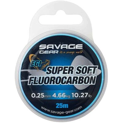 Ligne en fluorocarbone super douce Savage Gear - Rose - 25m - Publicité Ligne en fluorocarbone super douce Savage Gear - Rose - 25m - Publicité