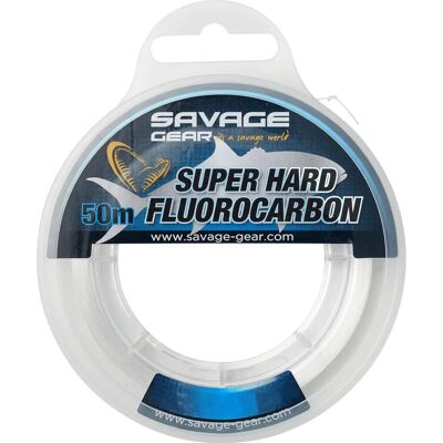 Savage Gear Super tvrdý fluorocarbon - 50m 0,68mm 22,40kg - Rybářská šňůra Savage Gear Super tvrdý fluorocarbon - 50m 0,68mm 22,40kg - Rybářská šňůra