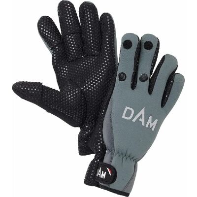 Guanti da combattimento in neoprene DAM - Nero/Grigio - Guanti Guanti da combattimento in neoprene DAM - Nero/Grigio - Guanti