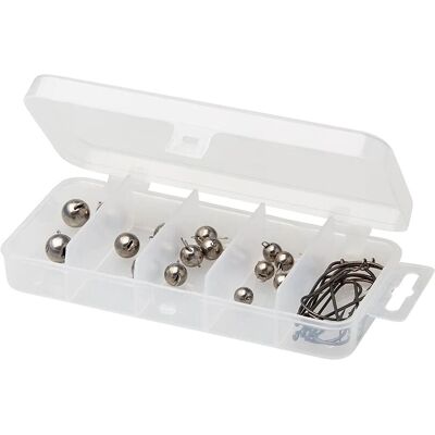Savage Gear Cheb Head Kit - Tungsten, 4 Storlekar, 30 st Savage Gear Cheb Head Kit - Tungsten, 4 Storlekar, 30 st