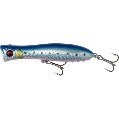 Savage Gear Gravity Popper 90 F Éclat Blanc - Leurres artificiels pour pêche en mer Savage Gear Gravity Popper 90 F Éclat Blanc - Leurres artificiels pour pêche en mer