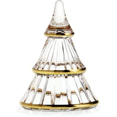 Holmegaard Fairytales Juletre - Glass, Gull, 9,5cm Holmegaard Fairytales Juletre - Glass, Gull, 9,5cm