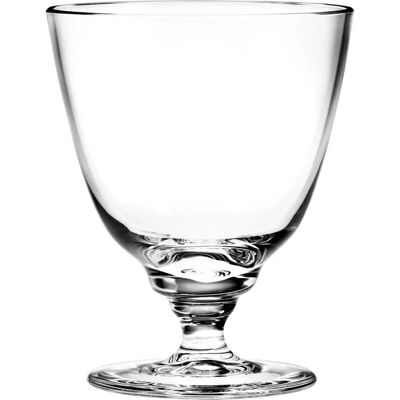 Holmegaard - Flow Trinkglas mit Fuß 35 cl, grün Holmegaard - Flow Trinkglas mit Fuß 35 cl, grün