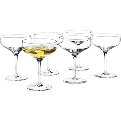Holmegaard Cabernet Cocktailglass - 29 cl - Sett med 6 - Transparent Holmegaard Cabernet Cocktailglass - 29 cl - Sett med 6 - Transparent