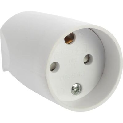Nordic Quality - 303979 - Blanc - Prise Type K - Publicité Nordic Quality - 303979 - Blanc - Prise Type K - Publicité