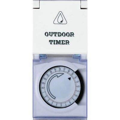 Nordic Quality - 322411 - Blanc - Electrical timer - Publicité Nordic Quality - 322411 - Blanc - Electrical timer - Publicité