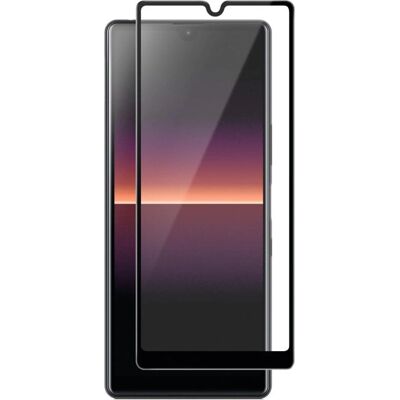 Panzer Sony Xperia L4 Full-Fit Lasi - Musta kehys Panzer Sony Xperia L4 Full-Fit Lasi - Musta kehys