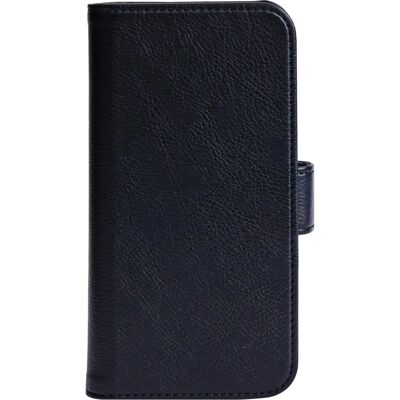 Housse flip en cuir Essentials pour iPhone 13 Pro - Noir - Publicité Housse flip en cuir Essentials pour iPhone 13 Pro - Noir - Publicité