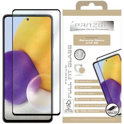 Samsung Galaxy A73 5G Täyskorkeasti Suojalasi - Musta - Älypuhelin Samsung Galaxy A73 5G Täyskorkeasti Suojalasi - Musta - Älypuhelin
