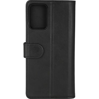 Motorola - Moto G34 - Vegaaninen PU-Nahka - Musta - Lompakkokotelo PU Motorola - Moto G34 - Vegaaninen PU-Nahka - Musta - Lompakkokotelo PU