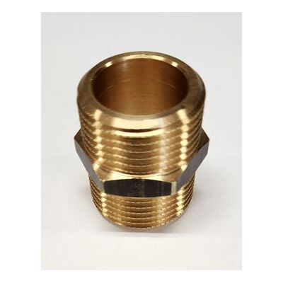 Nordic Quality - 7662020 - 3/4 inch - Brass - Hose connector Nordic Quality - 7662020 - 3/4 inch - Brass - Hose connector