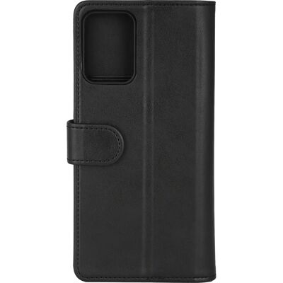 Motorola - Moto G35 - Vegaaninen PU-nahka - Musta - Puhelimen suojakotelo Motorola - Moto G35 - Vegaaninen PU-nahka - Musta - Puhelimen suojakotelo