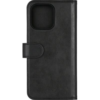 Essentials - iPhone 16 Pro Max PU Wallet - Noir - Phone Case Essentials - iPhone 16 Pro Max PU Wallet - Noir - Phone Case