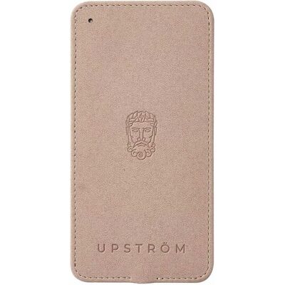 Upström LÄDER Trådløs Oplader - Rosa - 10 W Hurtig Qi Oplader Upström LÄDER Trådløs Oplader - Rosa - 10 W Hurtig Qi Oplader