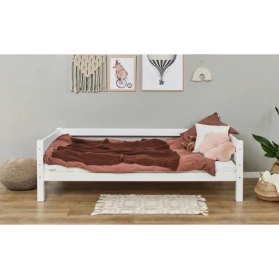 Hoppekids Weiß ECO Luxe Juniorbett mit Stauraum - 90x200cm Hoppekids Weiß ECO Luxe Juniorbett mit Stauraum - 90x200cm
