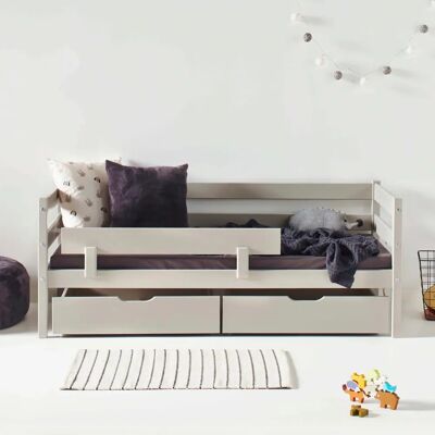 HOPPEKIDS ECO Comfort Kinderbett - Kiefer Massivholz - 70x160 cm HOPPEKIDS ECO Comfort Kinderbett - Kiefer Massivholz - 70x160 cm