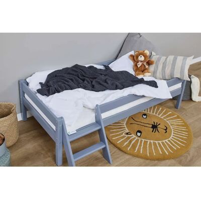 Lüttenhüttu ECO One Kinderbett - Nordische Kiefer, 70x160cm, Grau - Jugendbett Lüttenhüttu ECO One Kinderbett - Nordische Kiefer, 70x160cm, Grau - Jugendbett