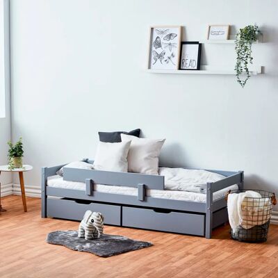 Lüttenhüttu ECO One Jugendbett - Kiefer, Sicherheit, 160x70cm Lüttenhüttu ECO One Jugendbett - Kiefer, Sicherheit, 160x70cm