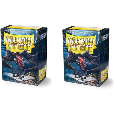 Bustine opache Dragon Shield - Nero - 100 pezzi - Bustine per carte Bustine opache Dragon Shield - Nero - 100 pezzi - Bustine per carte