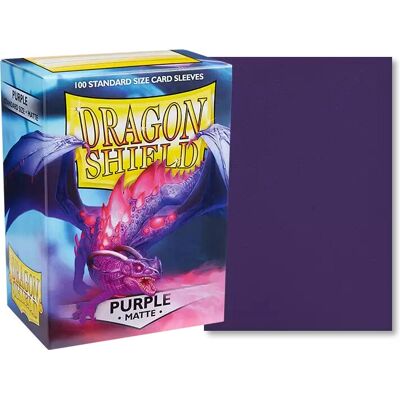Ματ Θήκες Dragon Shield Μωβ - Αξεσουάρ για Παιχνίδια Κάρτας Ματ Θήκες Dragon Shield Μωβ - Αξεσουάρ για Παιχνίδια Κάρτας