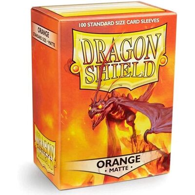 Dragon Shield Orange Matte Kartenschutzhüllen - Spielkartenzubehör Dragon Shield Orange Matte Kartenschutzhüllen - Spielkartenzubehör